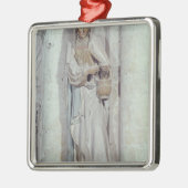 St. Martha Metalen Ornament (Links)