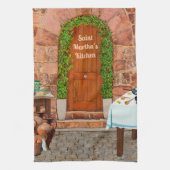 St. Martha van Bethany's Keuken Theedoek (Verticaal)