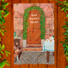 St. Martha van Bethany's Keuken Theedoek