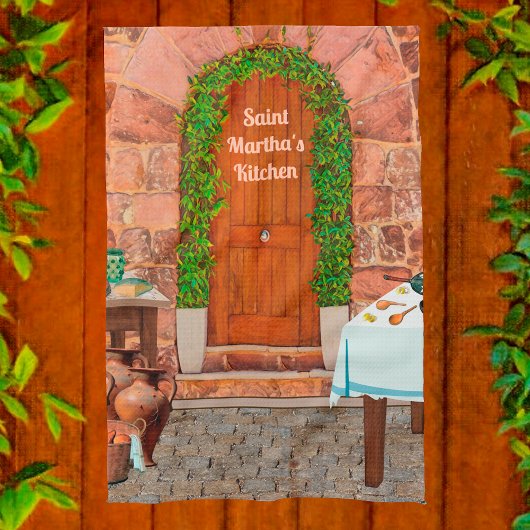 St. Martha van Bethany's Keuken Theedoek
