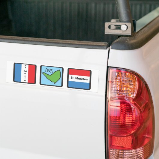 St. Martin Bumpersticker (Op Truck)