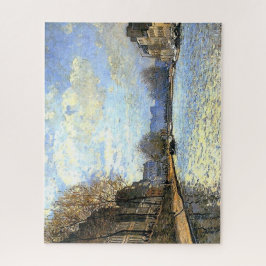 St Martin Canal Alfred Sisley Poster Legpuzzel