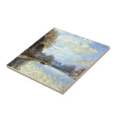 St Martin Canal Alfred Sisley Tegeltje (Zijkant)