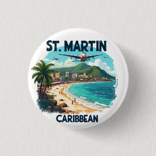 ST. MARTIN CARAIBES RONDE BUTTON 3,2 CM
