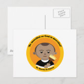 St. Martin de Porres Briefkaart (Voorkant / Achterkant)