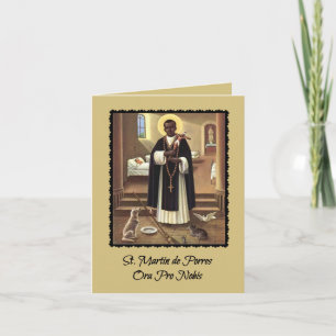 St. Martin de Porres Catholic Priester Kaart