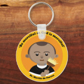 St. Martin de Porres Sleutelhanger (Voorkant)