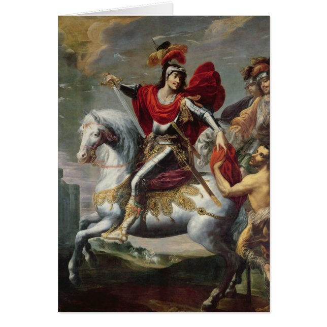 St. Martin deelt zijn cloak met de bedelaar (Voorkant)