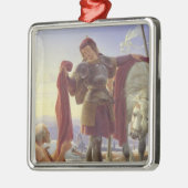 St. Martin en de Beggar, 1836 Metalen Ornament (Links)