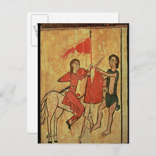 St. Martin en de Beggar Briefkaart (Voorkant / Achterkant)