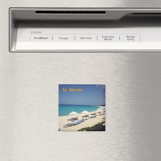 St. Martin koelkast magneet (Insitu (Vaatwasser))