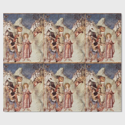 ST MARTIN RENOUNCES THE ARMY CADEAUPAPIER (Vlak)