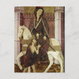 St. Martin Sharing his Coat Briefkaart