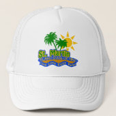 St. Martin State of Mind pet - kies kleur (Voorkant)