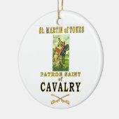 ST. MARTIN VAN TOURS KERAMISCH ORNAMENT (Links)
