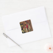St. Martin Vierkante Sticker (Envelop)
