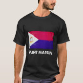St. Martinois Saint Martin Flag T-shirt (Voorkant)