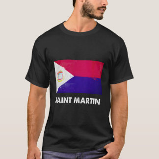 St. Martinois Saint Martin Flag T-shirt