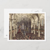 St Martins in the Fields, van 'Ackermann's Microc Briefkaart (Voorkant / Achterkant)
