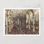 St Martins in the Fields, van 'Ackermann's Microc Briefkaart (Voorkant)