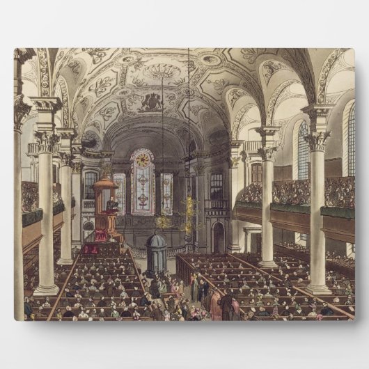 St Martins in the Fields, van 'Ackermann's Microc Fotoplaat (Voorkant)