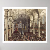 St Martins in the Fields, van 'Ackermann's Microc Poster (Voorkant)