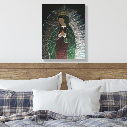 St Mary Canvas Afdruk (Insitu (Slaapkamer))