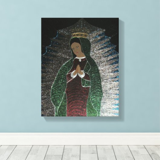 St Mary Canvas Afdruk (Insitu (Houten vloer))