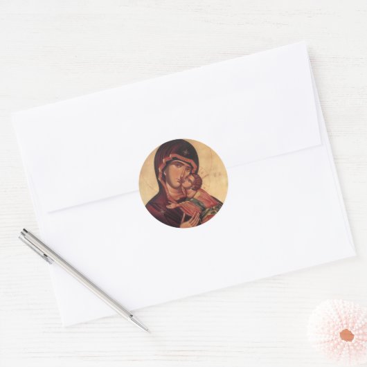 St.Mary en Jesus Sticker (Envelop)