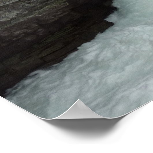 St. Mary Herfsten I in het Glacier National Park Poster (Hoek)