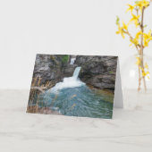 St. Mary Herfsten II in het Glacier National Park Kaart (Gele Bloem)