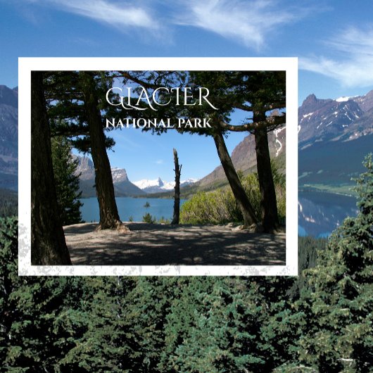 St. Mary Lake, Glacier National Park Briefkaart