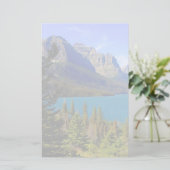 St. Mary Lake, Glacier National Park, Montana Briefpapier (Staand voorkant)