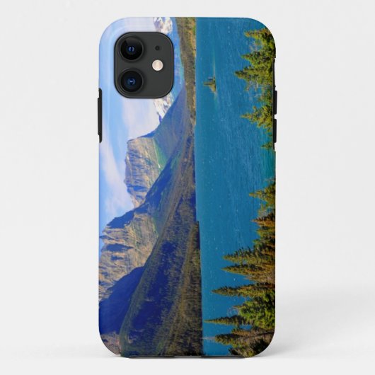 St. Mary Lake, Glacier National Park, Montana Case-Mate iPhone Case (Achterkant)
