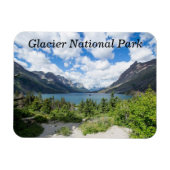 St Mary Lake, Glacier National Park, Montana Magneet (Horizontaal)