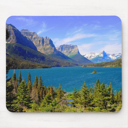 St. Mary Lake, Glacier National Park, Montana Muismat (Voorkant)