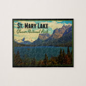 St. Mary Lake Glacier NP Legpuzzel (Horizontaal)
