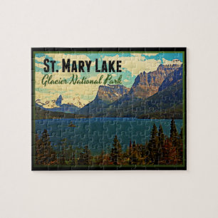 St. Mary Lake Glacier NP Legpuzzel