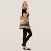 St. Mary Lake | Nationaal park Glacier, Montana Tote Bag (Op model)
