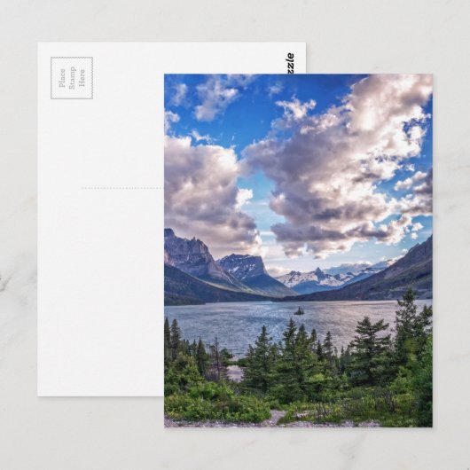 St. Mary Lake Sunset Briefkaart (Voorkant / Achterkant)