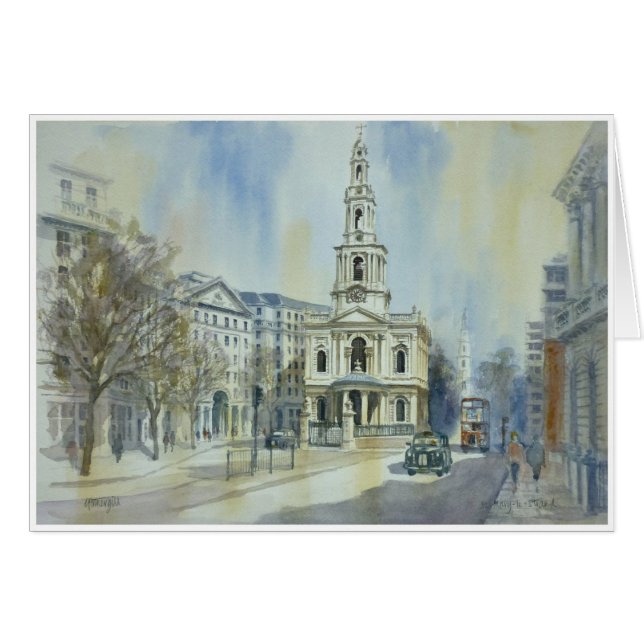 St Mary le Strand London (Voorkant Horizontaal)
