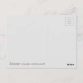 St Mary Lighthouse in Whitley Bay Waterverf Briefkaart (Achterkant)