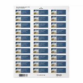 St Mary Lighthouse Whitley Bay Newcastle upon Tyne Etiket (Full Sheet)