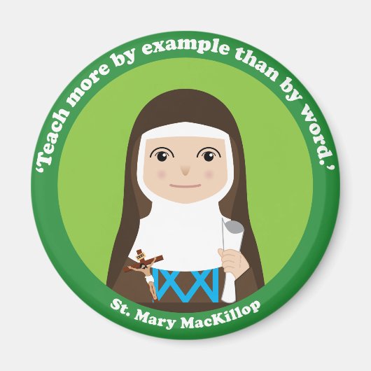 St. Mary MacKillop Magneet (Voorkant)