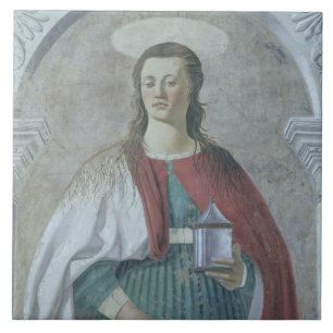 St. Mary Magdalene, 1466 (fresco) (detail) (zie 62 Tegeltje