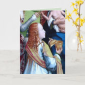 St. Mary Magdalene als Myrrhbearer (detail; M 070) Kaart (Gele Bloem)