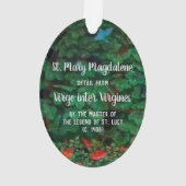 St. Mary Magdalene als Myrrhbearer (detail; M 070) Ornament (achterkant)