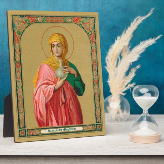 St. Mary Magdalene als Myrrhbearer (ORX 01) Fotoplaat (Zijkant)