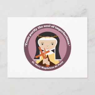 St. Mary Magdalene de Pazzi Briefkaart