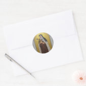 St. Mary Magdalene de Pazzi Carmelite Nun Ronde Sticker (Envelop)